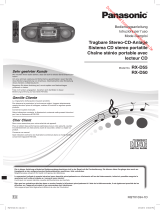 Panasonic RX-D50AEG-S Le manuel du propriétaire