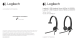 Logitech USB Headset Mono H650e Guide de démarrage rapide