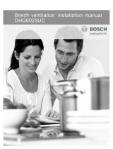 Bosch DHG6023UC Guide d'installation