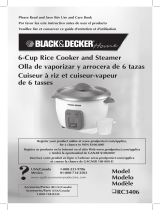Black and Decker Appliances RC3406 Manuel utilisateur