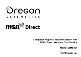 Oregon Scientific WMS801 Manuel utilisateur