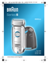 Braun 8995, Series 5 Manuel utilisateur