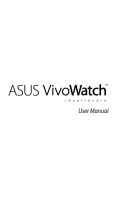 Asus VivoWatch Series User VivoWatch Mode d'emploi