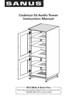 Sanus CADENZA53 Guide d'installation