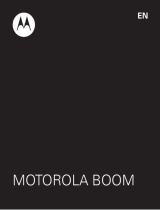 Motorola Boom Manuel utilisateur