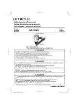 Hitachi NR 38AK Mode d'emploi