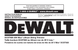 DeWalt DCST920 Manuel utilisateur
