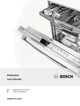 Bosch SPX68U55UC/33 Manuel utilisateur