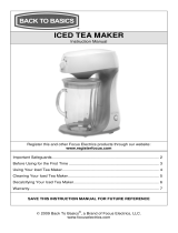 West Bend Iced Tea Makers Manuel utilisateur