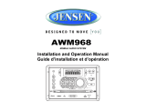 Jensen AWM968 Mode d'emploi