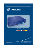 Trendnet TW100-BRV324 Le manuel du propriétaire