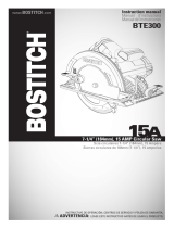 Bostitch BTE300K Manuel utilisateur