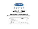 ASA Electronics MS2013BTR Manuel utilisateur