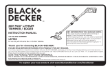 BLACK+DECKER LST136LBX2040 Manuel utilisateur