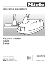 Miele S558 Manuel utilisateur