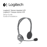 Logitech Stereo Headset H111 Guide d'installation