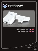 Trendnet TPL-401E Le manuel du propriétaire