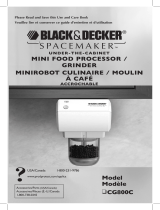 Black & Decker Spacemaker CG800C Manuel utilisateur