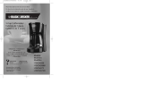 Black and Decker Appliances DCM575B Manuel utilisateur
