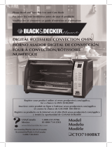 Black and Decker Appliances CTO7100BKT Mode d'emploi