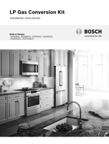 Bosch HDI8054C/02 Guide d'installation