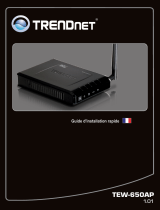 Trendnet TEW-650AP Le manuel du propriétaire