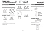 ONKYO (HTP-678) Le manuel du propriétaire