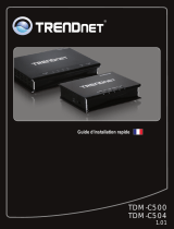 Trendnet TDM-C504 Le manuel du propriétaire