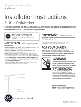 GE GLDT696DSS Guide d'installation