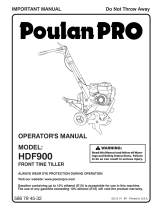 Poulan Pro HDF900 Le manuel du propriétaire