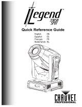 Chauvet Legend 330SR Spot Guide de référence