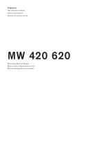 Gaggenau MW 420 Mode d'emploi