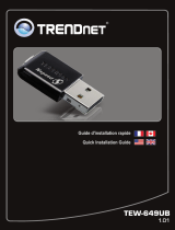 Trendnet TEW-649UB - Mini Wireless N Speed USB 2.0 Adapter Quick Installation Manual