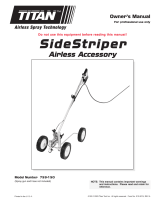 Titan Side Striper Airless Accessory Le manuel du propriétaire