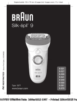 Braun SILK-EPIL 9-561V WET & DRY Manuel utilisateur