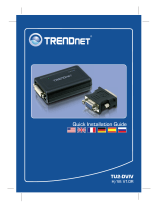 Trendnet TU2-DVIV Le manuel du propriétaire