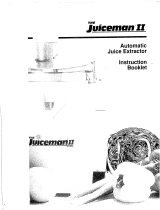 Juiceman JM2 Le manuel du propriétaire