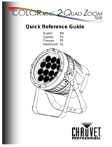 Chauvet Professional COLORado 2-Quad Zoom Tour Guide de référence