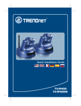 Trendnet TV-IP400 Le manuel du propriétaire