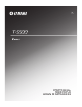 Yamaha T-S500 Le manuel du propriétaire