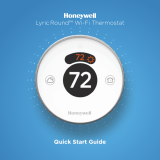Honeywell Lyric Wi-Fi Thermostat (2nd Gen) Manuel utilisateur