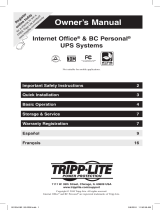 Tripp Lite InternetOffice and BCPersonal UPS Le manuel du propriétaire