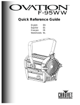 Chauvet OVATION Guide de démarrage rapide