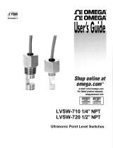 Omega LVSW-710 and LVSW-720 Le manuel du propriétaire