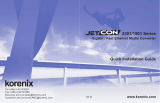 Korenix JetCon 3301 Series Quick Installation Manual