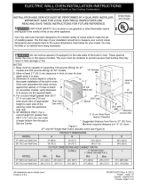 Frigidaire Gallery FGET3065P Guide d'installation