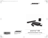 Bose Lifestyle® 135 home entertainment system Guide de démarrage rapide