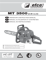 Efco MT350S Manuel utilisateur