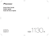 Pioneer VSX-1130-K Guide de démarrage rapide