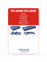 Trendnet TK-400K Le manuel du propriétaire